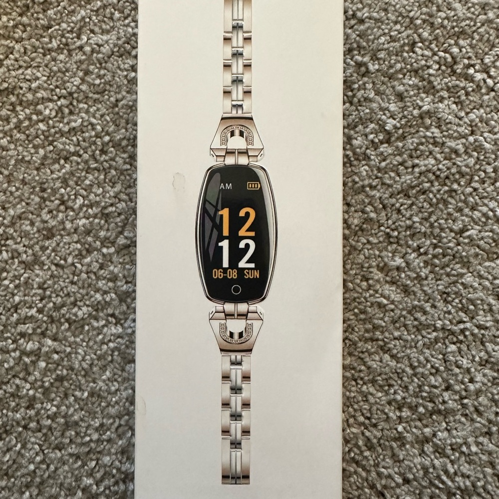 Watchmark Smartwatch  Health Wristband WH8 Silver